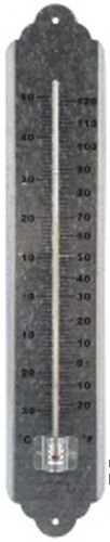 Thermometer gegalvaniseerd metaal, 50 cm