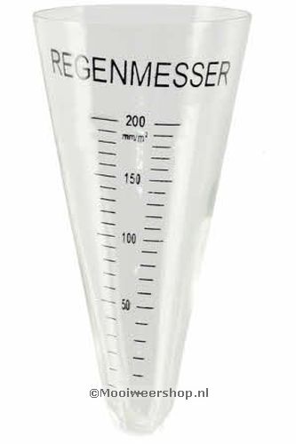 Vervangingsglas voor Regenmeter