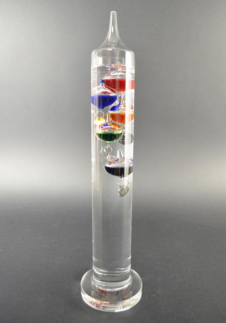 Galileo Thermometer 34 cm, multicolour