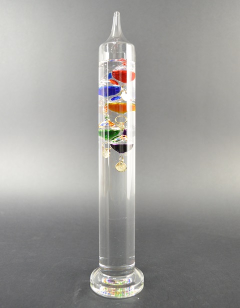 Galileo Thermometer 28 cm, multicolour