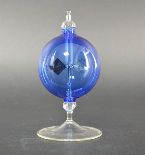 Lichtmolen staand, 12,5 cm, 60 mm, blauw