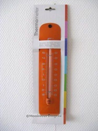 Thermometer oranje
