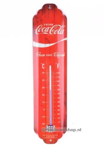 Thermometer Coca Cola - Pause and Refresh