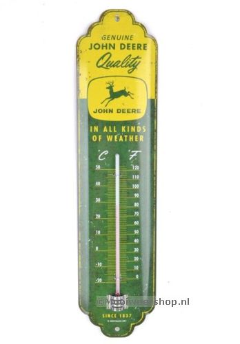 Thermometer John Deere - In all kinds of weather
