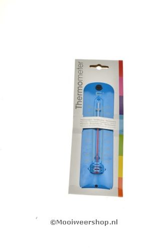 Thermometer Metaal, blauw