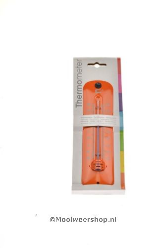 Thermometer Metaal, oranje