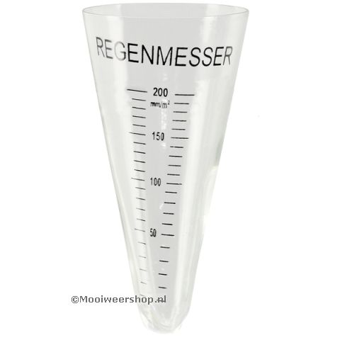 Vervangingsglas voor Regenmeter