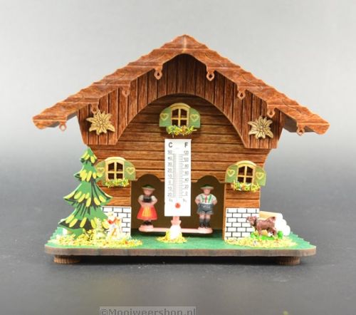 Weerhuisje Bayern met Edelweis