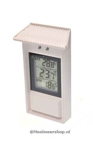 Digitale Min / Max thermometer, wit