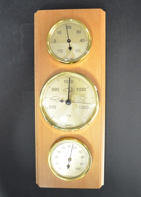 Barometer Weerstation Beuken
