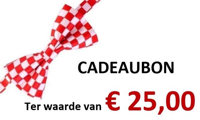 PDF Cadeaubon € 25,00