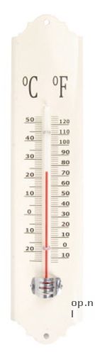Thermometer metaal creme