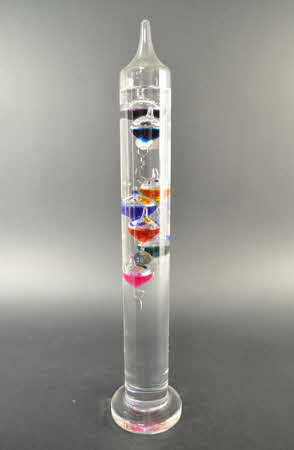 Galileo Thermometer 42 cm, multicolour