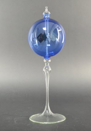 Lichtmolen staand, 24 cm, 90 mm, blauw
