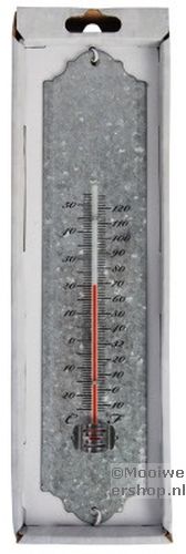 Thermometer zink