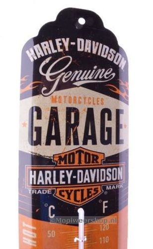 Thermometer Harley Davidson - Garage