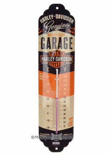 Thermometer Harley Davidson - Garage