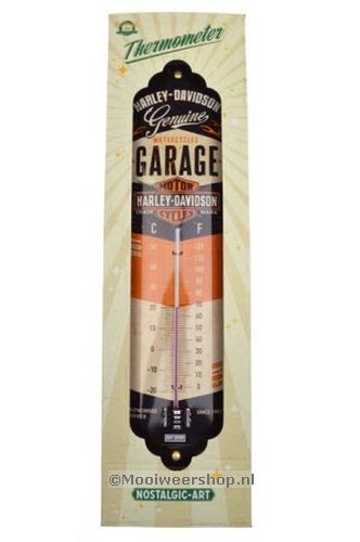 Thermometer Harley Davidson - Garage