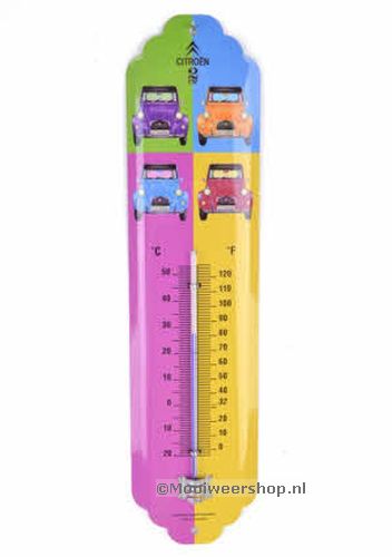 Thermometer Citroen - 2CV Warhol