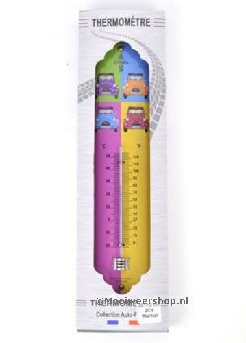 Thermometer Citroen - 2CV Warhol