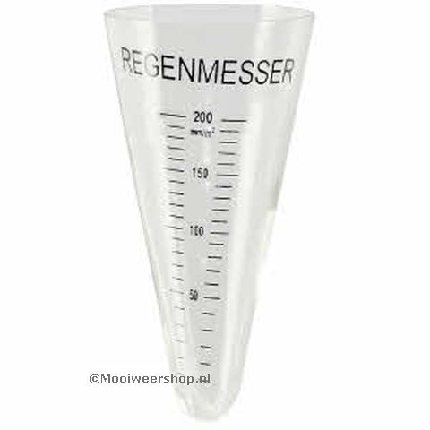 Vervangingsglas voor Regenmeter