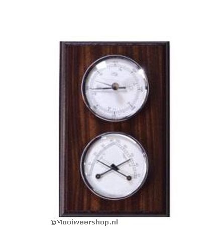 Barometer Weerstation Walnoot