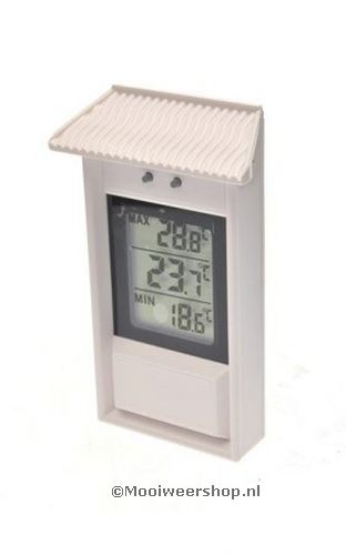 Digitale Min / Max thermometer, wit