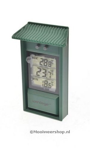 Digitale Min / Max thermometer, groen