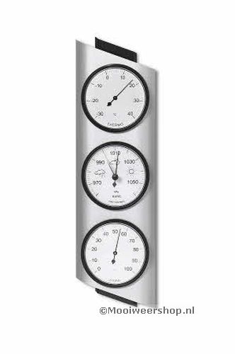 Barometer Weerstation Aluminium