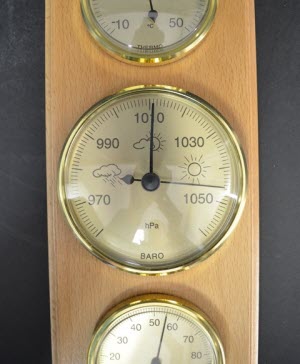 Barometer Weerstation Beuken