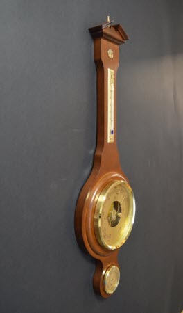 Barometer massief eiken